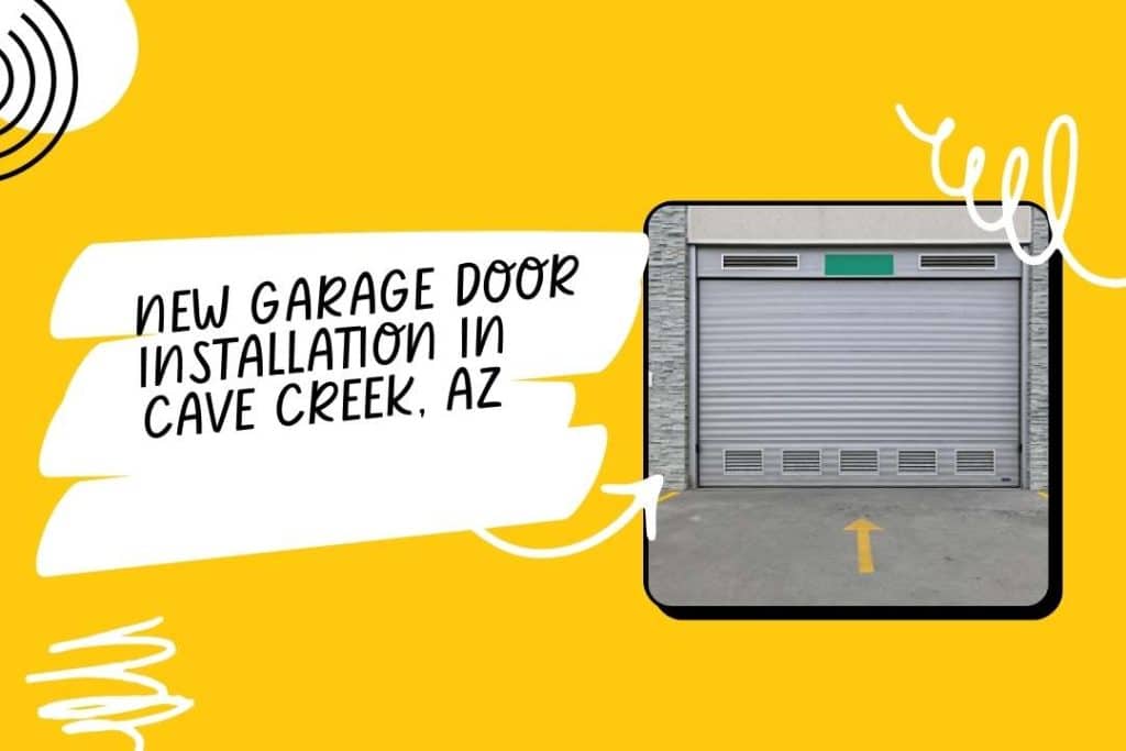 New Garage Door Installation in Cave Creek, AZ