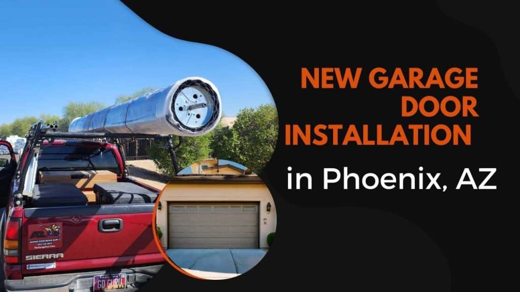 New Garage Door Installation in Phoenix, AZ