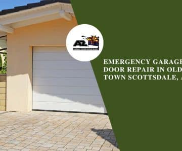 Emergency Garage Door Repair in Old Town Scottsdale, AZ