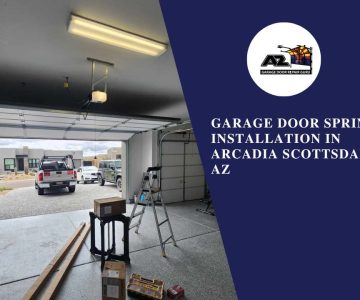 Garage Door Spring Installation in Arcadia Scottsdale, AZ