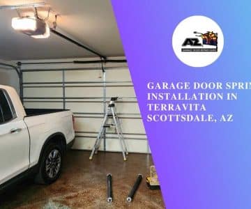 Garage Door Spring Installation in Terravita Scottsdale, AZ